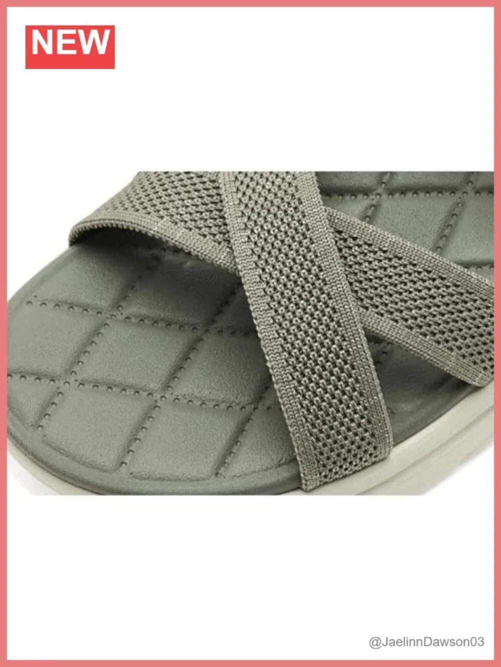 Womens Athletic Sandals Open Toe Slip On Double Strap Wedge Heel